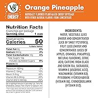 Vista 11 de V8 +Energy Sparkling Strawberry Kiwi Juice Energy Drink, lata de 11.5 onzas líquidas (paquete de 4)