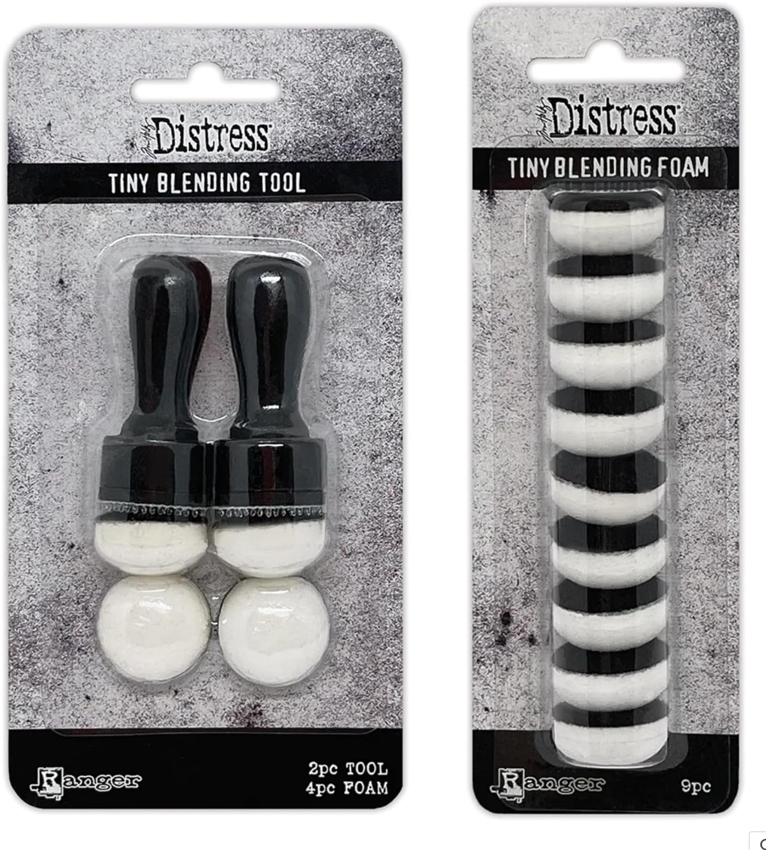 Tim Holtz Distress Tiny Blending Tool and Additional Foams Bundle Ink January 2024 Release