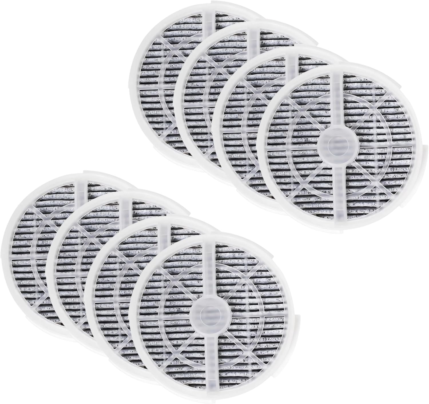 Nispira GL-2103 900S Filter Replacement For FridaBaby Sound Machine Air Purifier, Meleden, RIGOGLIOSO GL-2103, JINPUS, LTLKY 900S, 2103, Activated Carbon HEPA 8 Pack