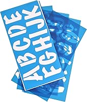 Vista 1 de Westcott LetterCraft - Plantilla de marcador, caracteres de 2 pulgadas (15836)