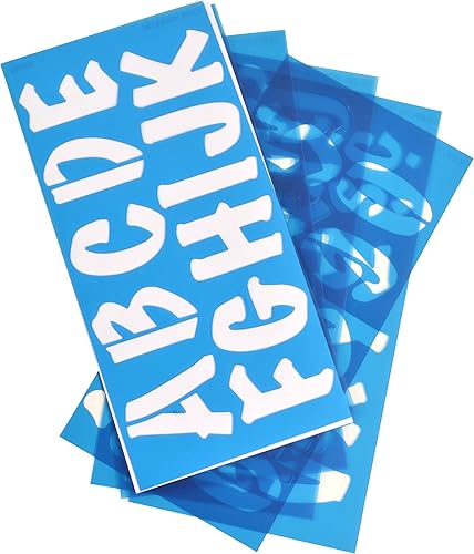 Westcott LetterCraft - Plantilla de marcador, caracteres de 2 pulgadas (15836)