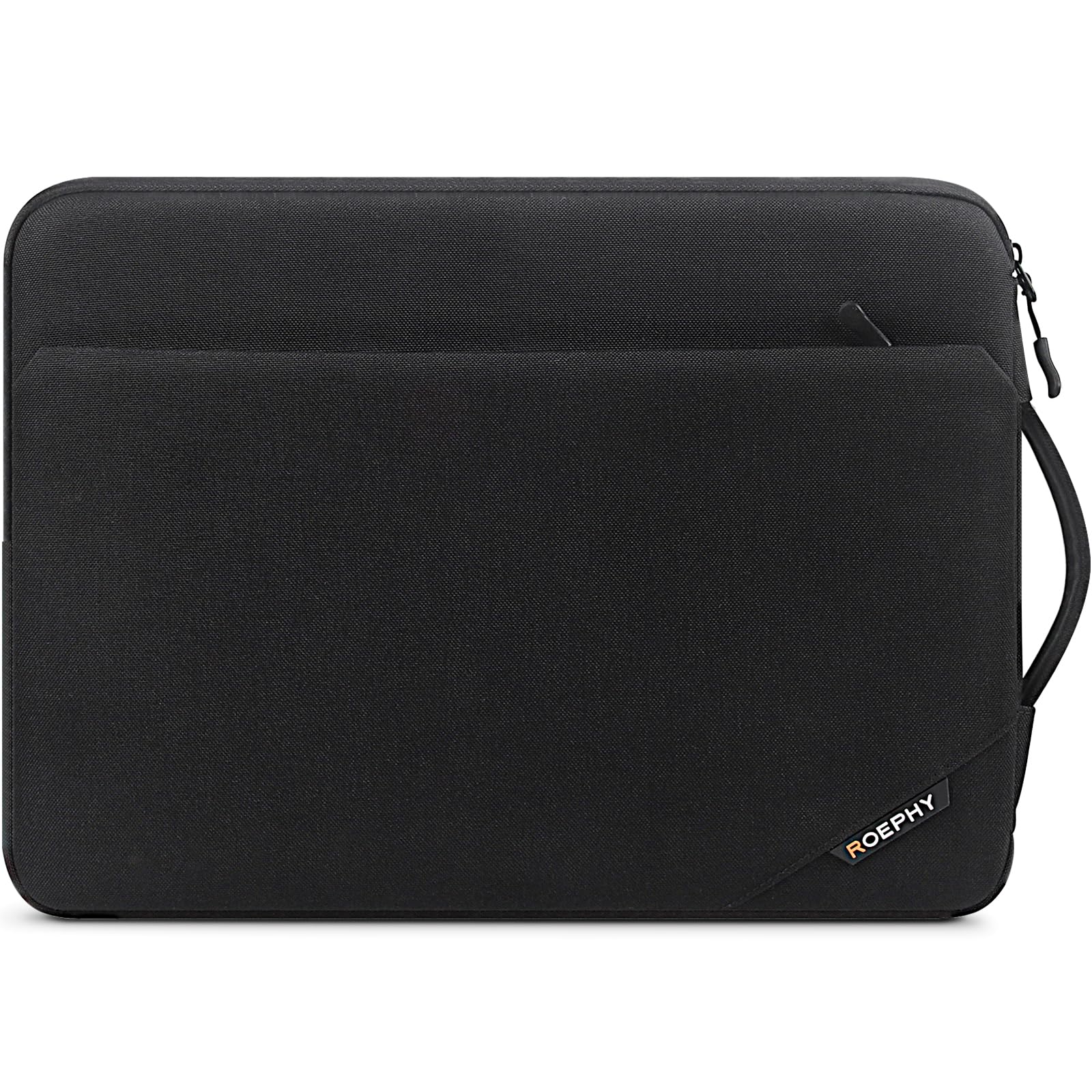 ROEPHY Laptoptasche 14-15 Zoll Wasserabweisende Laptophülle Notebook Tasche für 15-Zoll Neu MacBook Air M4 M3 M2, 14" Lenovo Thinkpad HP Elitebook Acer Swift Dell XPS, Schwarz