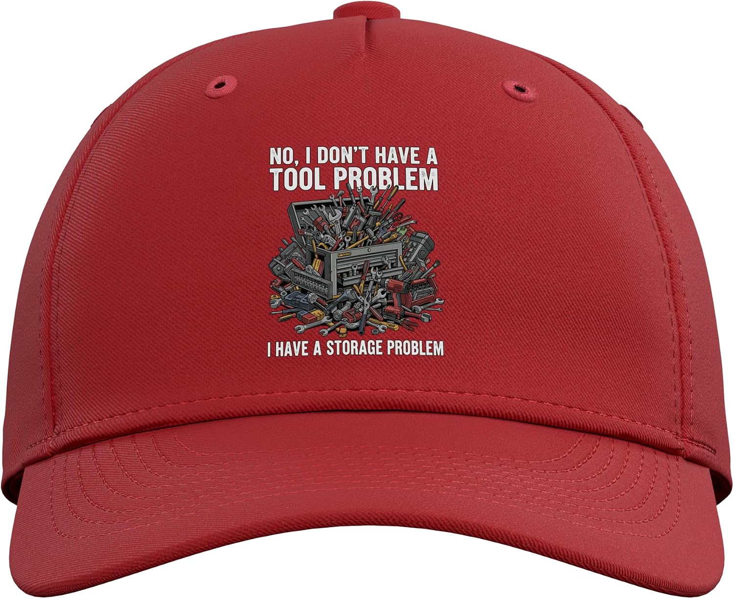 Funny Tool Handyman DIY Mechanic Home Improvement Garage Fix Adjustable Baseball Hat image 2