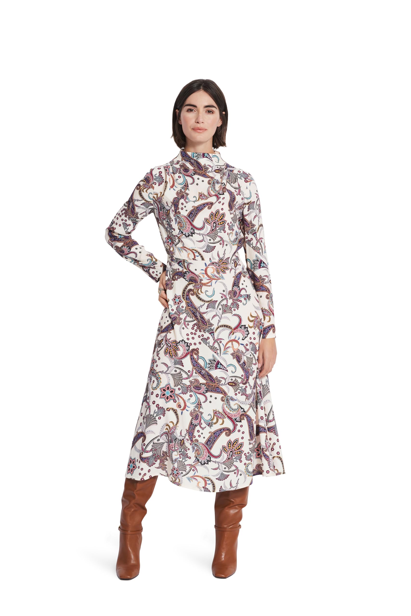 Burda 5879 - Cartamodello per abito e camicetta, da donna