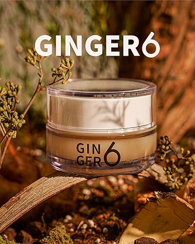 Miniatura 7 de Crema de agua activa para cara, 1.69 onzas líquidas, hidratante en gel hidratante ligero, crema de agua sin aceite con 76% de agua de jengibre, 10