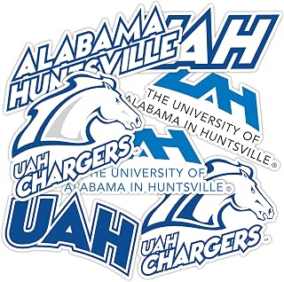Desert Cactus University of Alabama in Huntsville Sticker UAH Chargers Sticker Vinyl Decals Laptop Water Bottle Car Scrapbook T2 (Type 2)