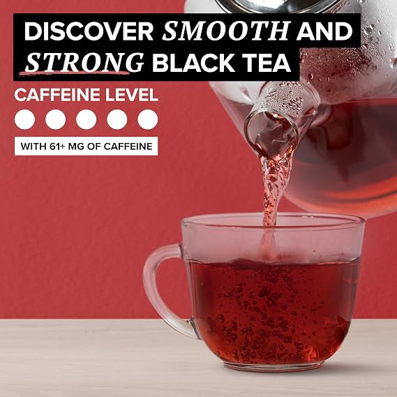 TAZO Organic Awake English Breakfast Black Tea Bags, 144 Total | Organic Awake English Breakfast Black Tea Bags, (36ct - Pack of 4) blended with Darjeeling tea for a smooth, strong flavor