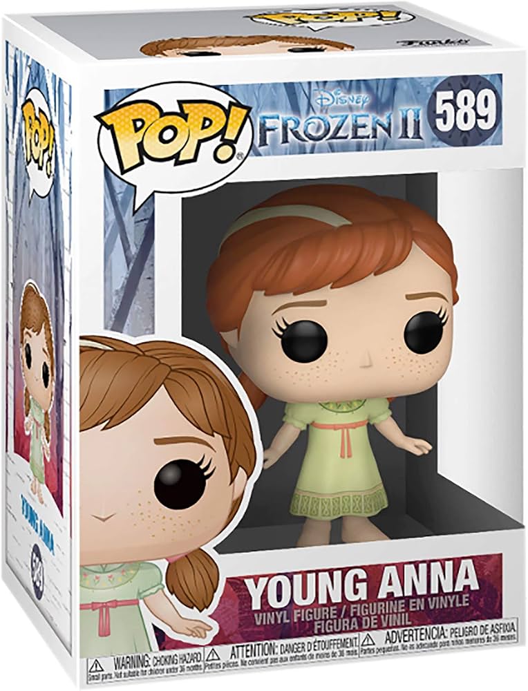 Amazon.com: Funko Pop! Disney: Frozen 2 - Young Anna : Toys & Games