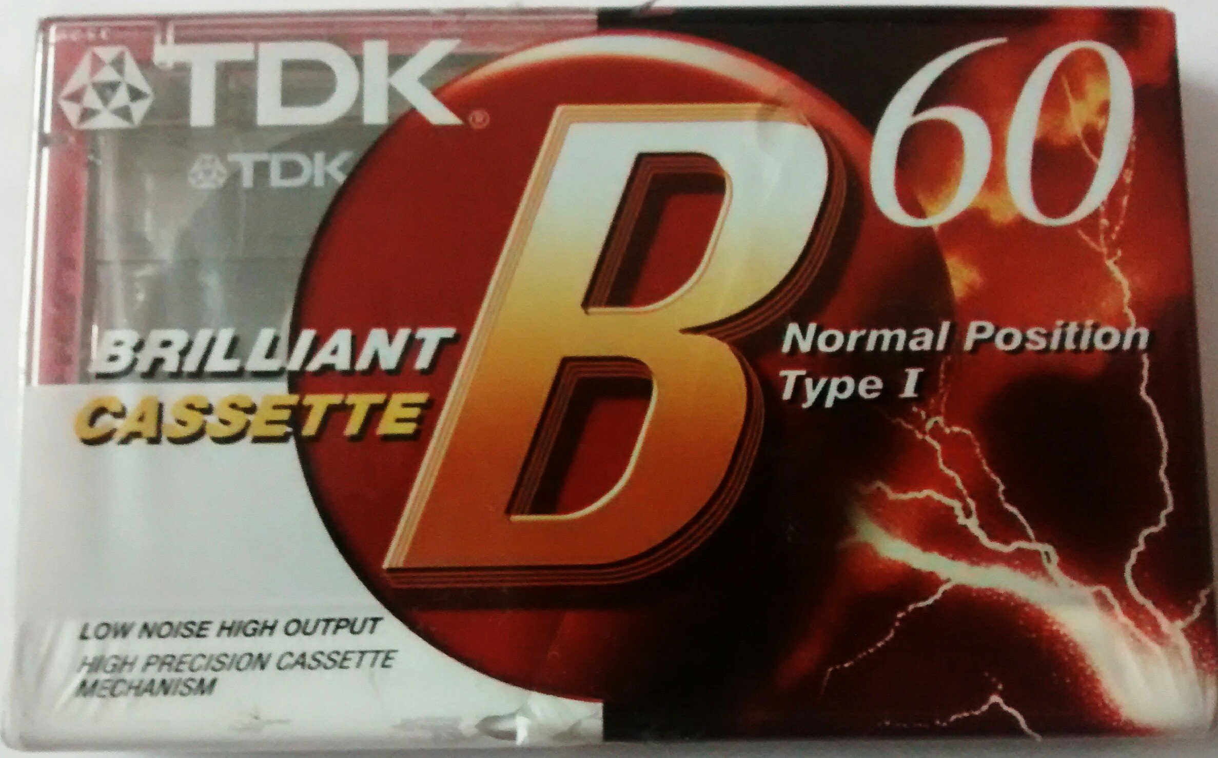 TDK 1 Nastro Vergine Cassette B60 - Ref.1906