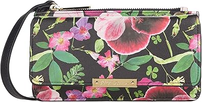betsey johnson crossbody black purse