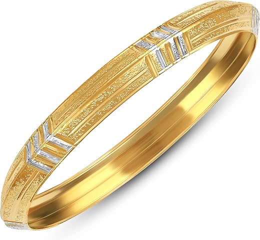 Moneekar Jewels QUALITY designer 1 gram Gold Plated kada for Men