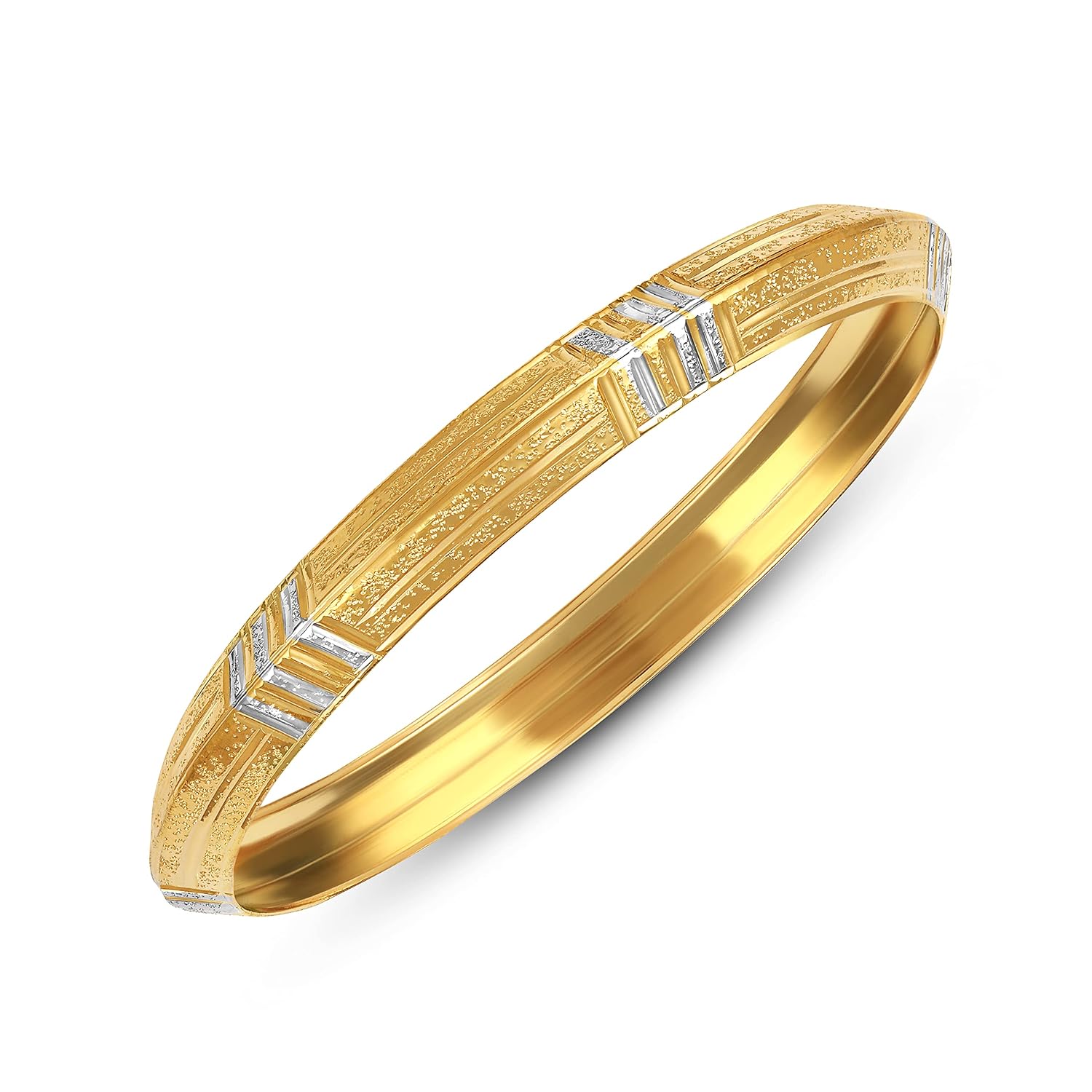 Moneekar Jewels QUALITY designer 1 gram Gold Plated kada for Men - Review, Price and Buying Guide