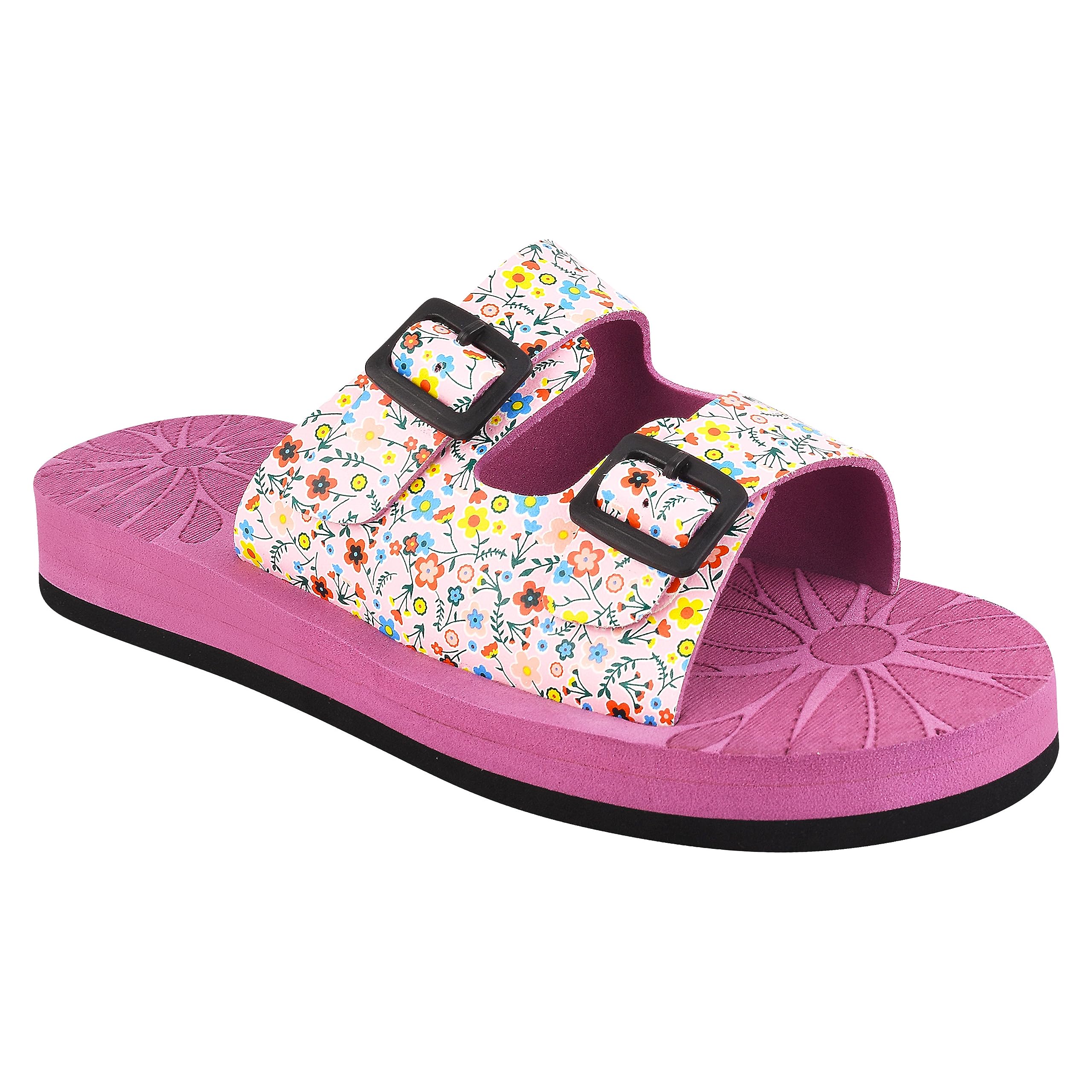 RASAMBH Womens Rubber Strap EVA Sole Slip On Slippers||Soft comfortable and stylish flip flop slippers for Women(Pink) (B0CGR8KBFS) Amazon Price History, Amazon Price Tracker