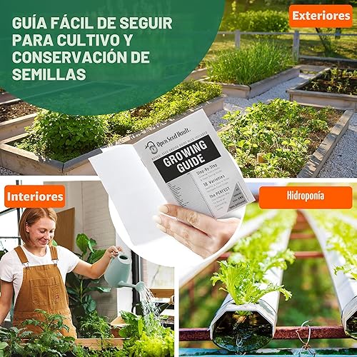 Vista 7 de Survival Gear, 15.000 semillas orgánicas Heirloom sin OMG, semillas para plantar verduras y frutas Comida de supervivencia para tu kit