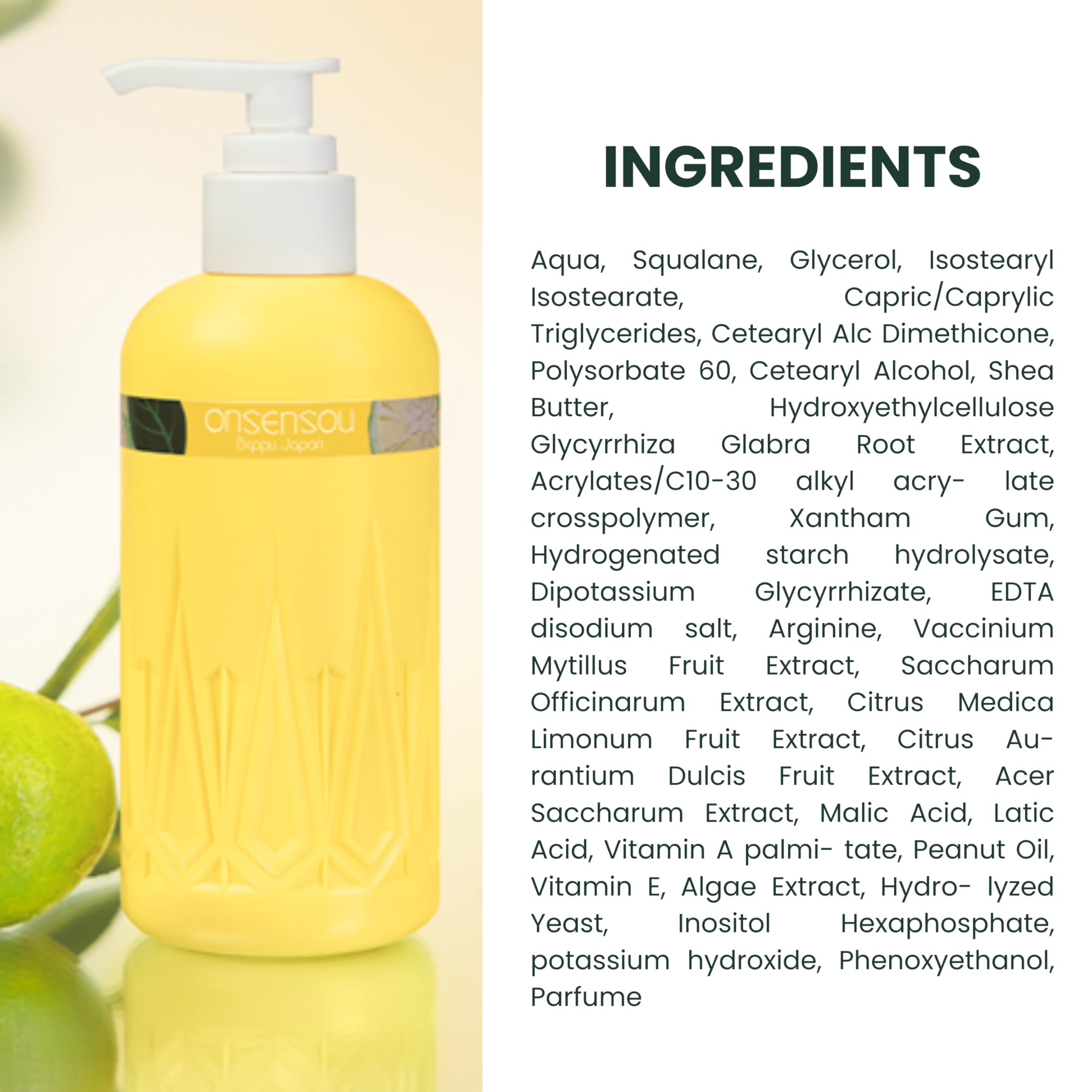 BODYMILK KABOSU krem do ciała sucha skóra retinol masło shea skwalan pielęgnacja ciała cytrusy wilgoć perfumy nawilżające mleko bez alkoholu wyprodukowane w Japonii 250 ml