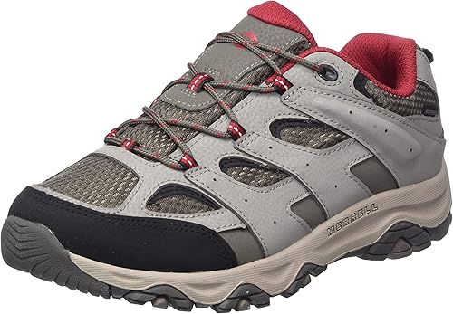 Merrell Zapatos de senderismo impermeables Moab 3 Low para niños
