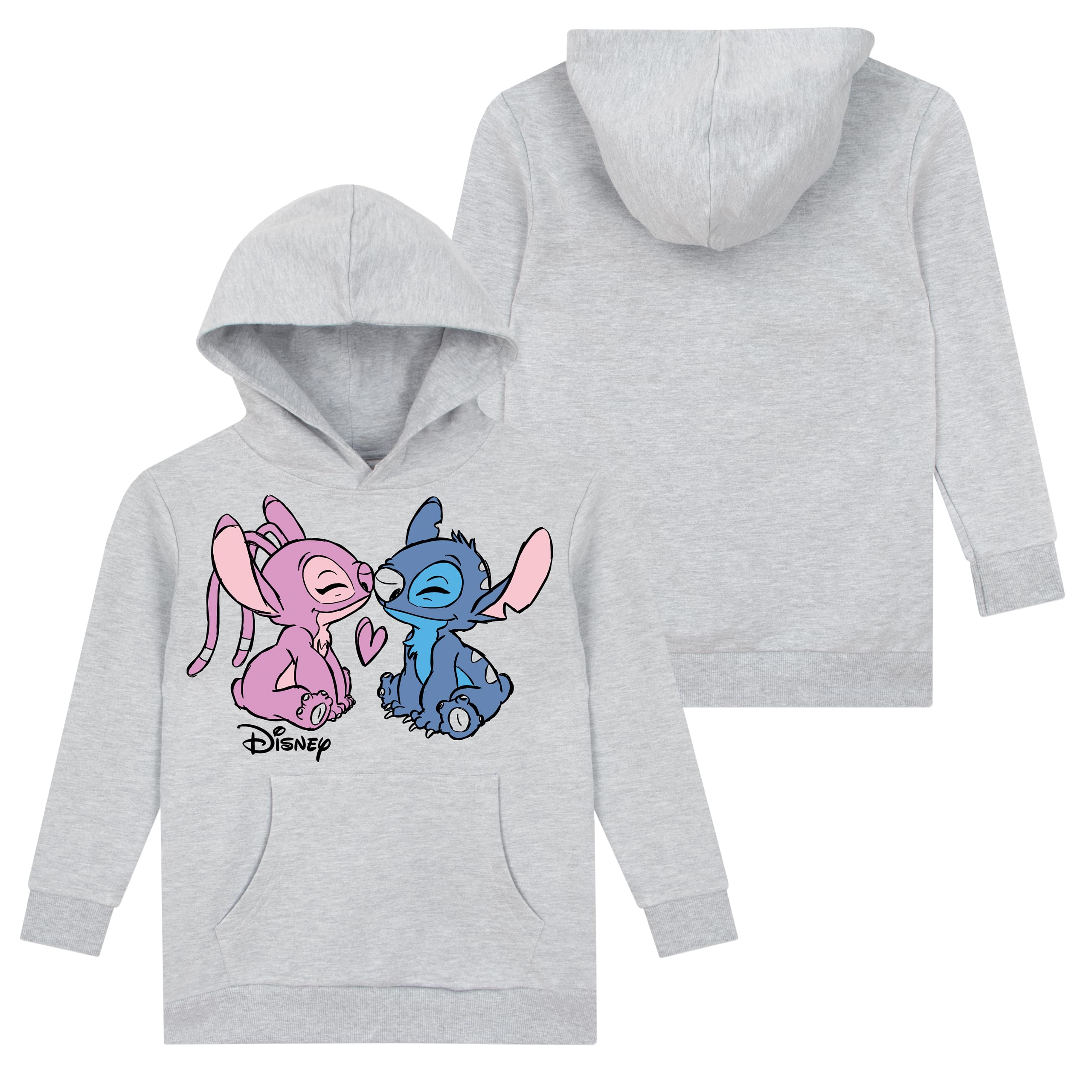 Disney Felpa Stitch Bambina | Angel Stitch Felpa Bambina | 2 E 13 Años
