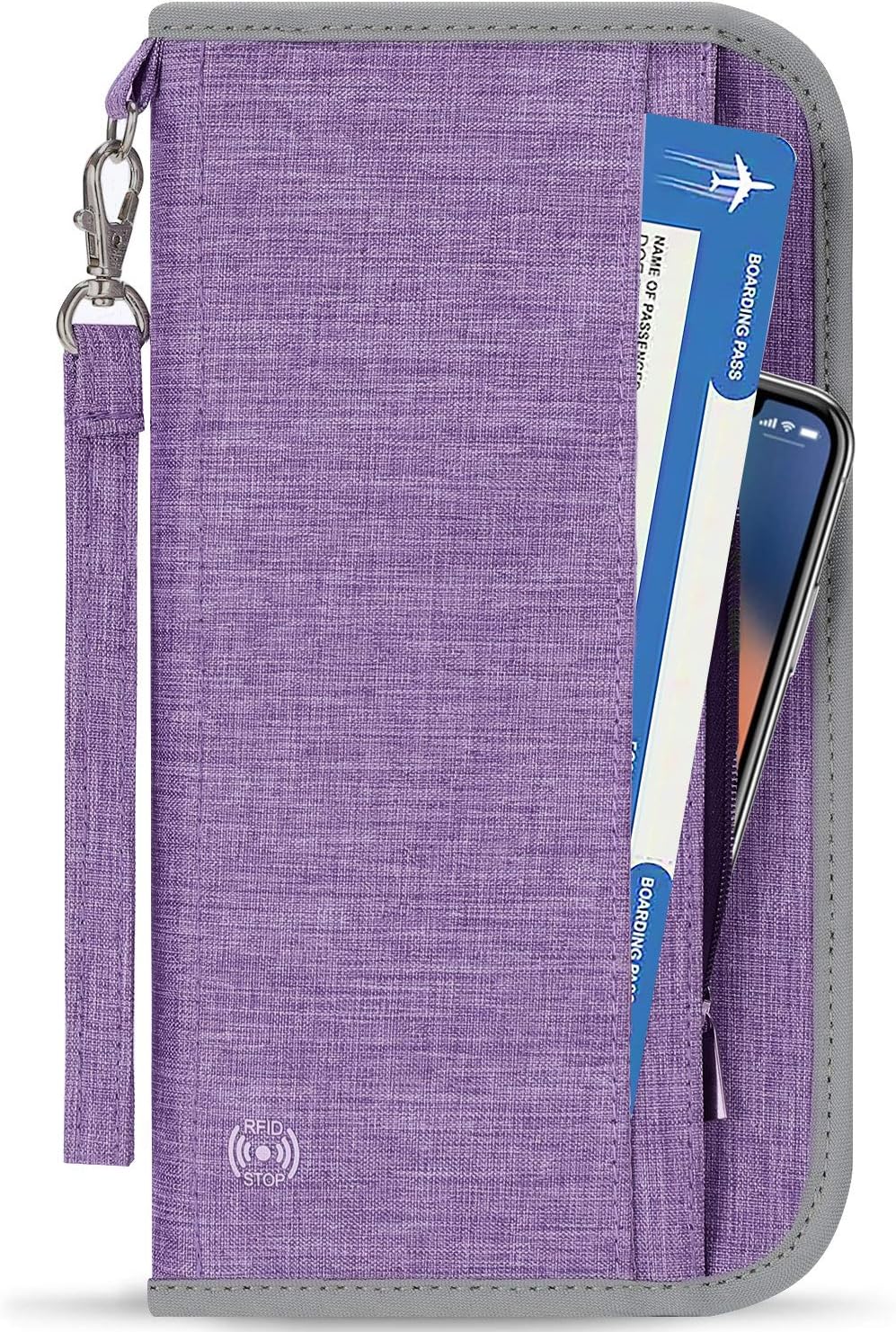 Vemingo Family Passport Holder RFIDBlocking Travel Wallet