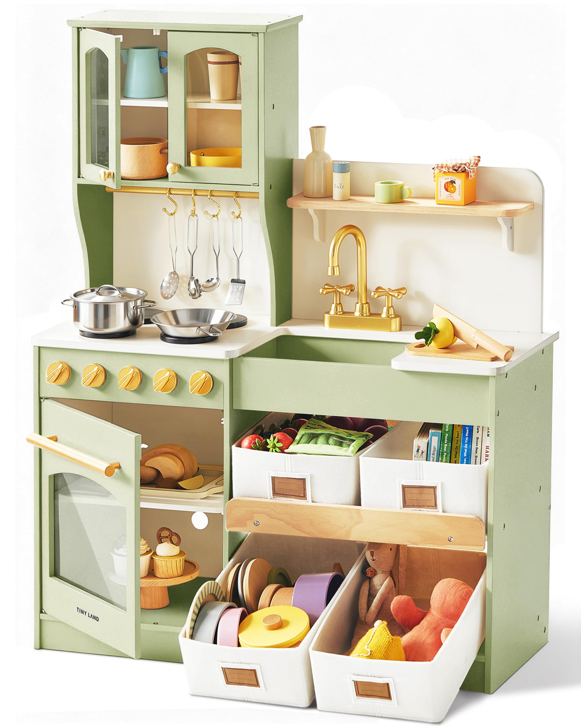Tiny Land Wooden Play Kitchen
