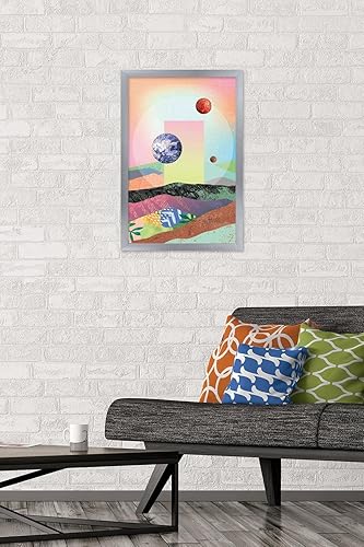 Miniatura 74 de Trends International Abstract Space Wall Poster with Magnetic Frame