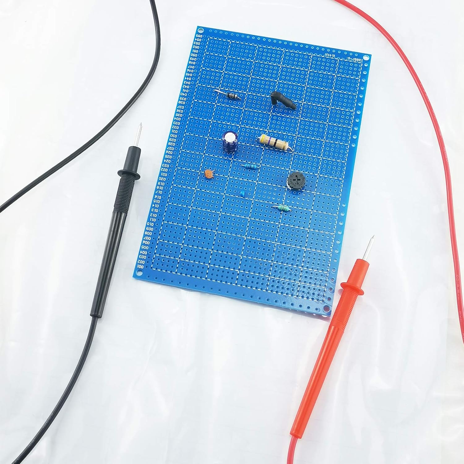 YUNGUI PCB Protoboard,3 Pack PCB Prototype Board Solderable Breadboard for DIY Electronics and Soldering kit(4” X 6”,Blue), 4 Inches X 6 Inches