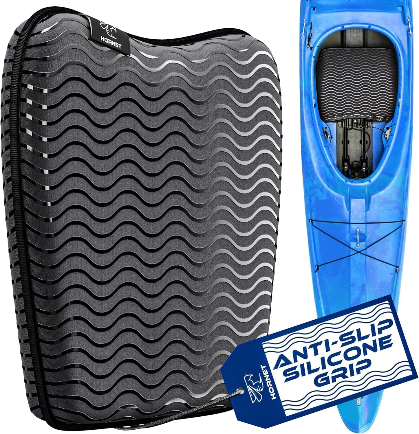 Hornet Watersports Kayak Seat Cushion, Ideal Kayak Accessories for Men and Women, Kayaking Accessories Kayak Seat Pad