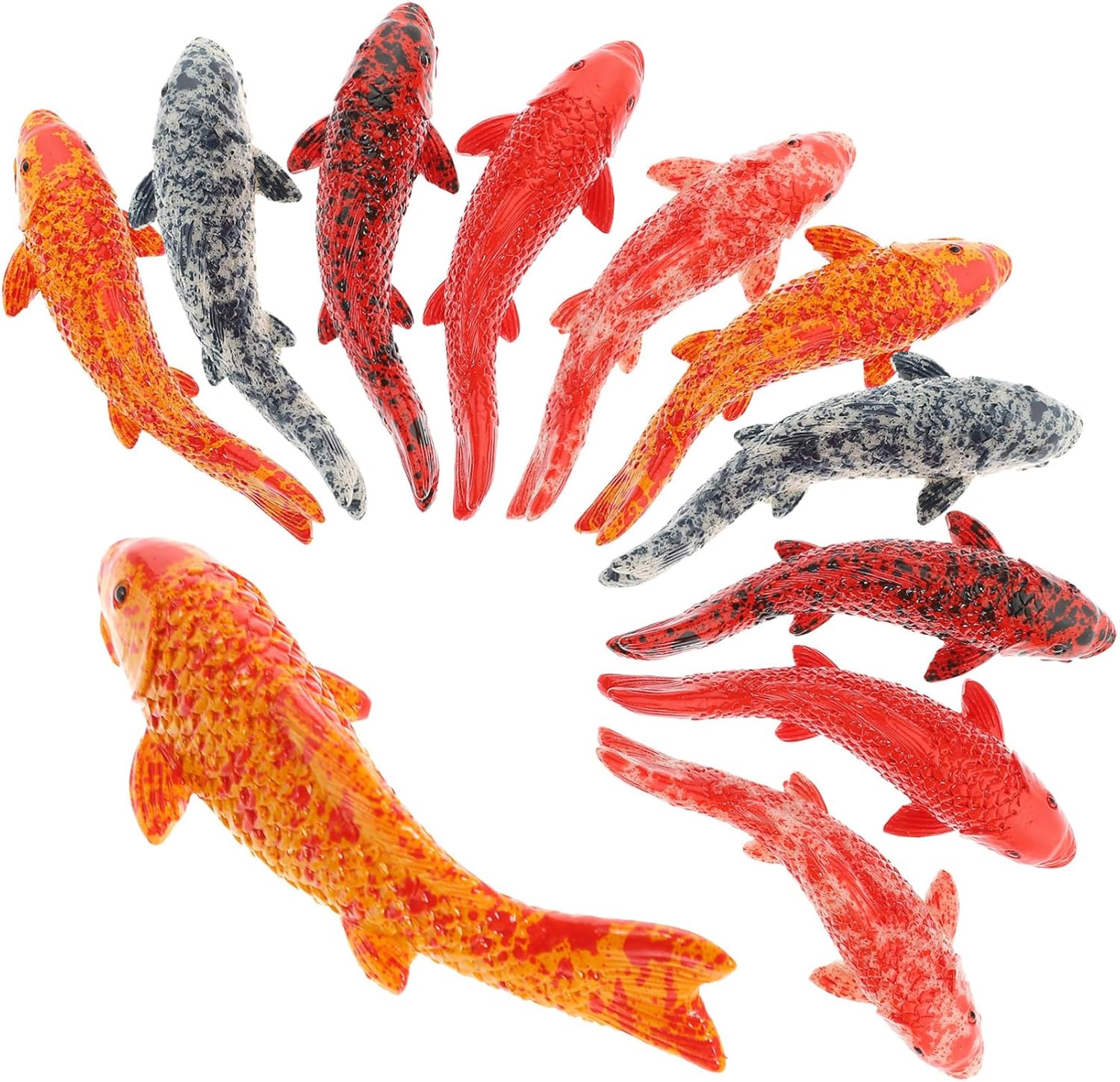 CIYODO 5Pcs Small Animals Artificial Fish Decorate Aquarium