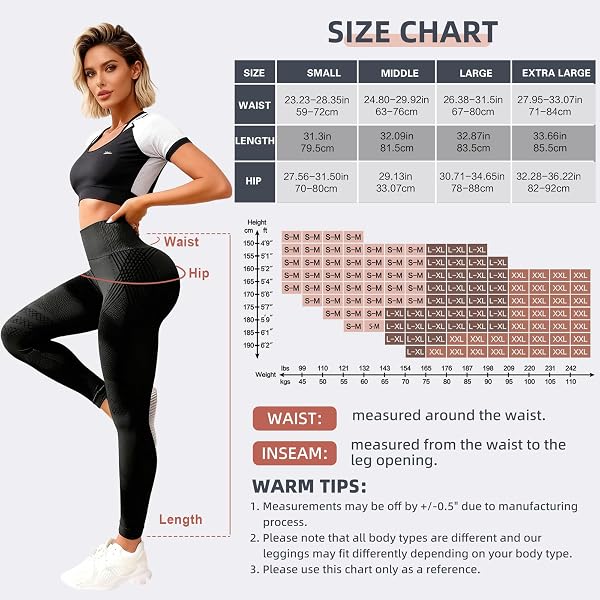 Leggins Anticellulite Donna, Leggings Sportivi Lunghi Compressione Push Up Glutei, Vita Alta Opachi Yoga Pilates Fitness - 4