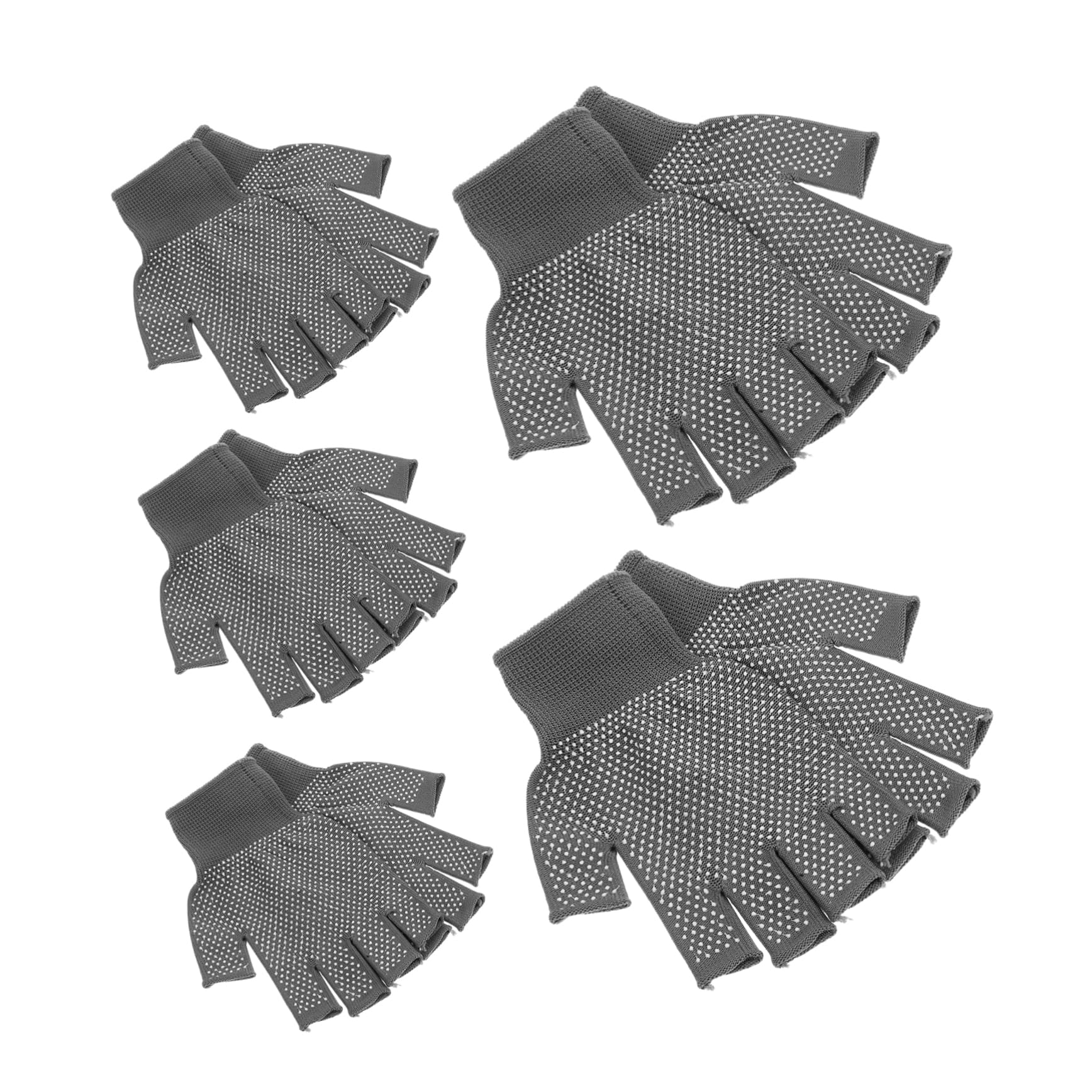 ARTIBETTER 5Pairs Non Slip Winter Mittens Breathable Lightweight Design for Outdoor Activities Hiking Running and Everyday Use