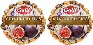 Galil Sun-Dried Figs 8 Ounces – Non-GMO, Gluten-Free, Kosher for Passover, No Sugar Added Dried Turkish Figs (Pack of 2)