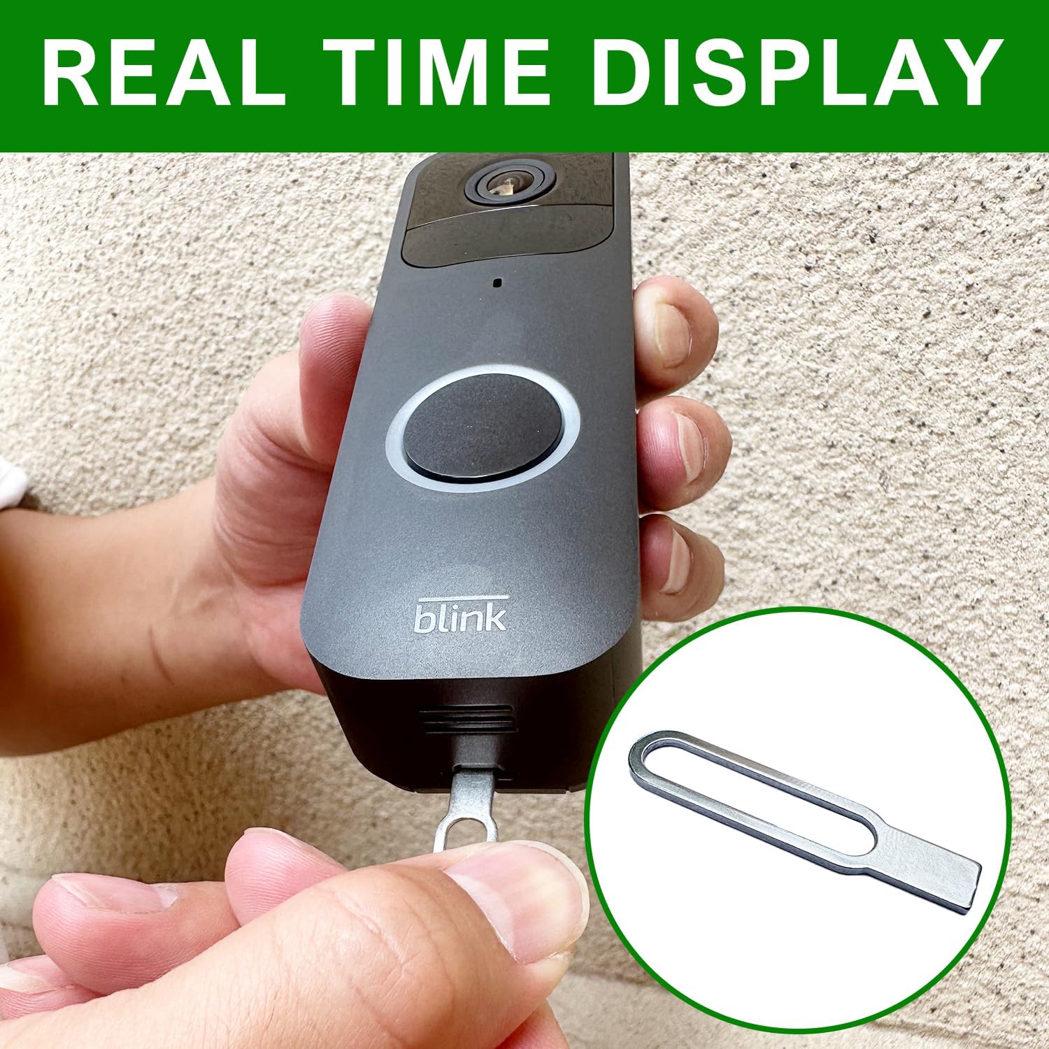 4 Pack Blink Doorbell Key Replacement Tool,Blink Doorbell Opening Tool,Blink Doorbell Pin Tool,Compatible With Blink Video Doorbell/newest model,Release Tool Removal Pin Security Key Tool
