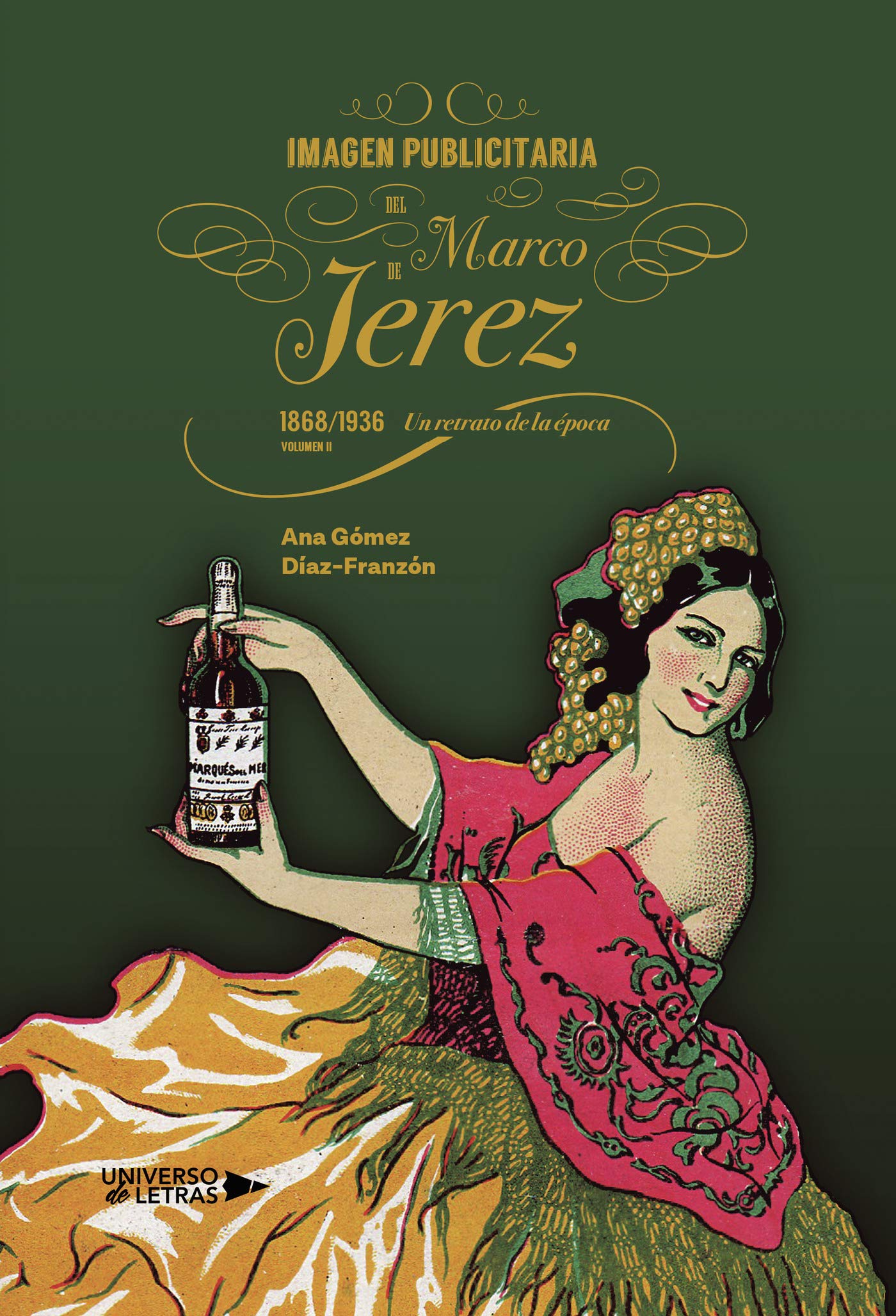 Imagen publicitaria del Marco de Jerez livre d'art andalou pour décorer votre bibliothèque