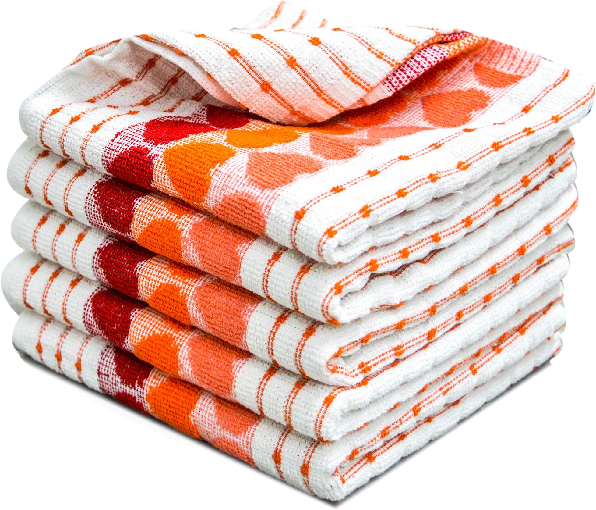 Utopia Towels 12 Kitchen Tea Towels Set 38 x 64 cm 100 Ring Spun