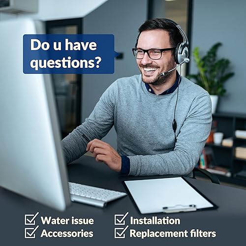 Miniatura 6 de iSpring Sistema de filtro de agua para toda la casa con filtros de agua de sedimentos, polifosfatos antiincrustantes y bloques de carbono,