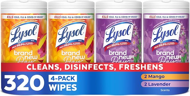 Lysol Lavender + Mango Multi-Surface Disinfecting Wipes