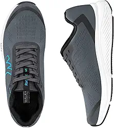 Sapatos ortopédicos masculinos com suporte de arco, sapatos de fascite plantar para malha respirável, sapatos de caminhada antiderrapantes para alívio da dor no calcanhar