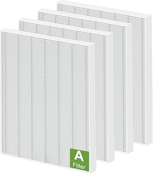 Paquete de 4 filtros de Repuesto HEPA 115115 tamaño A 21, Compatible