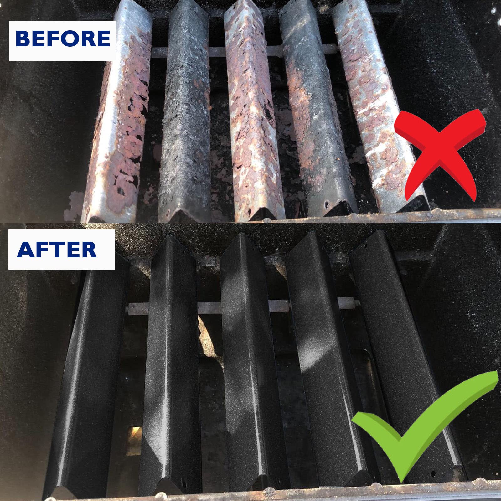 Parti di ricambio per barbecue Weber Spirit I & II 300 Series – E310 E320 E330 barbecue a gas, 8847 griglia in ghisa, 7636 Flavorizer Bar copertura bruciatore & 69787 accessorio per bruciatore in