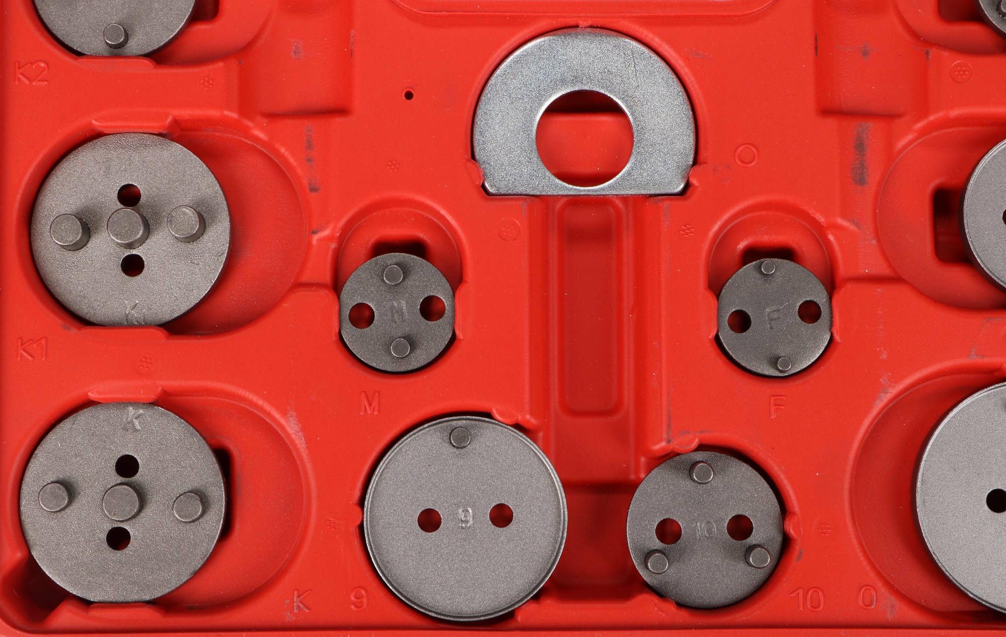 Mechanic Brake Set 22 | Juego de reposicionador de pistones de Freno 22 pzs | Reposicionar el pistón de Freno al Cambiar los Discos | Las Zapatas o Las Pastillas de Freno