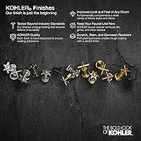 Vista 2 de Kohler 78377-2MB Componentes-Accesorios de fontanería, latón moderno cepillado vibrante