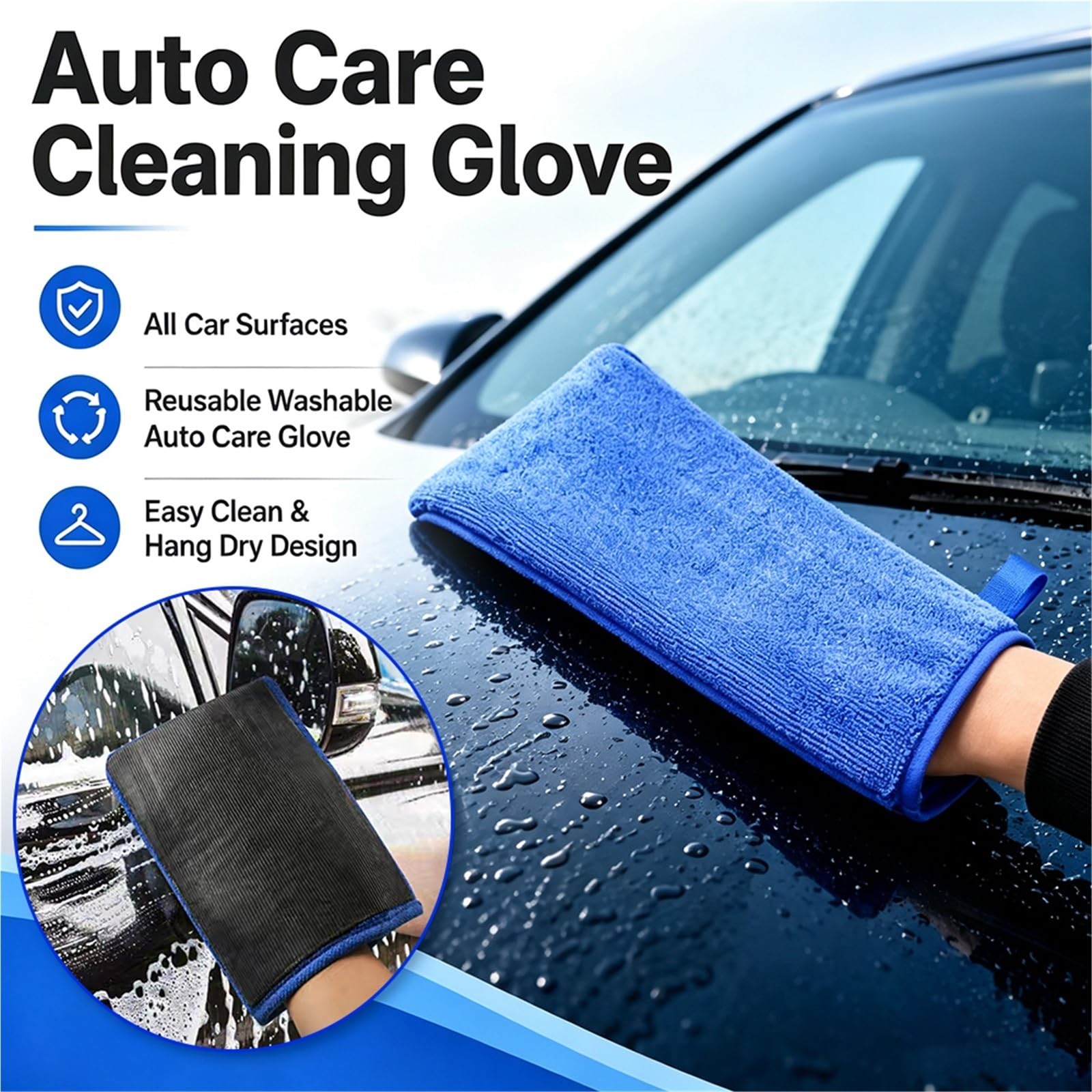 Clay Bar Mitt Autopflegepolitur