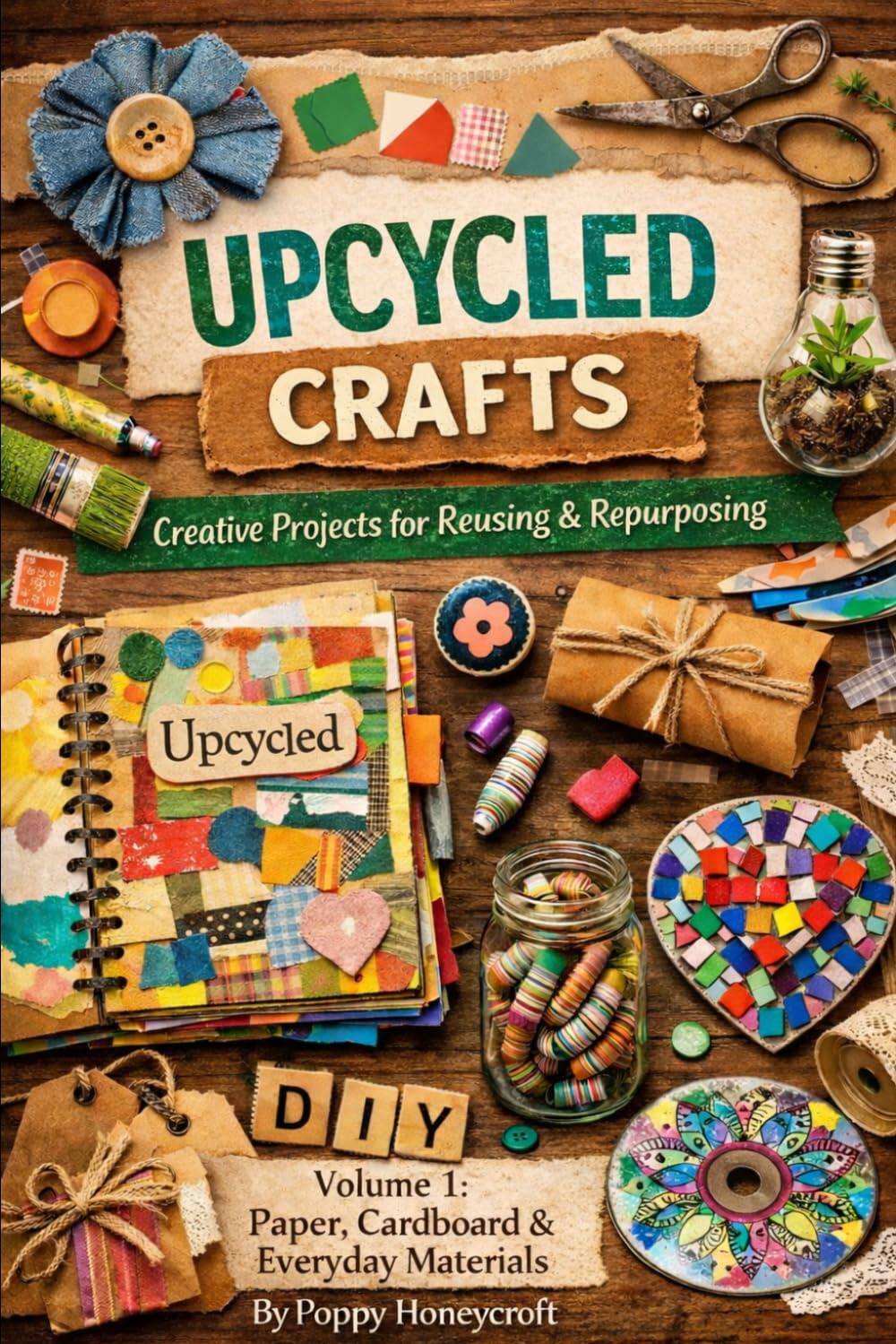 Upcycled Crafts: Paper, Cardboard, and Everyday Materials