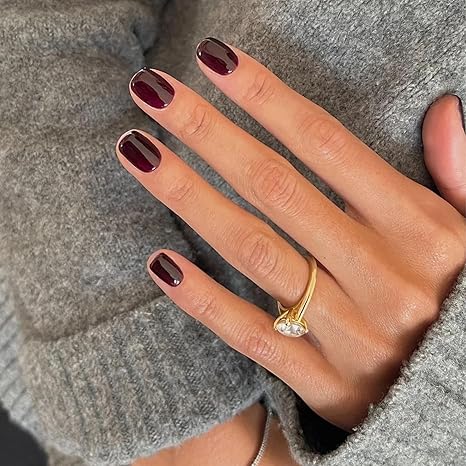 Deep Cherry Red Nails: Stunning Nail Inspo & Vegan Polish