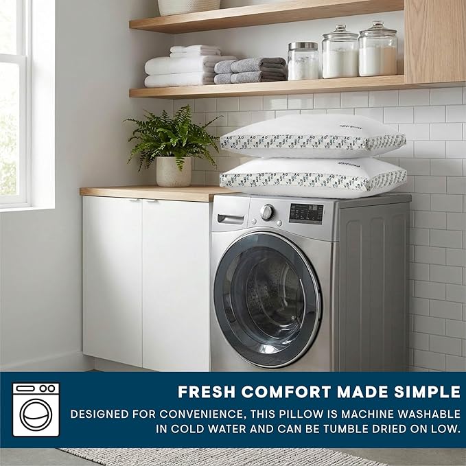 Set 2 Almohadas Poliéster Standard Hipoaalergénicas miniatura 7