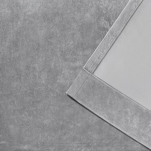 Miniatura 4 de Cortinas exclusivas para el hogar, de terciopelo, pesadas, para ventanas, paneles pares