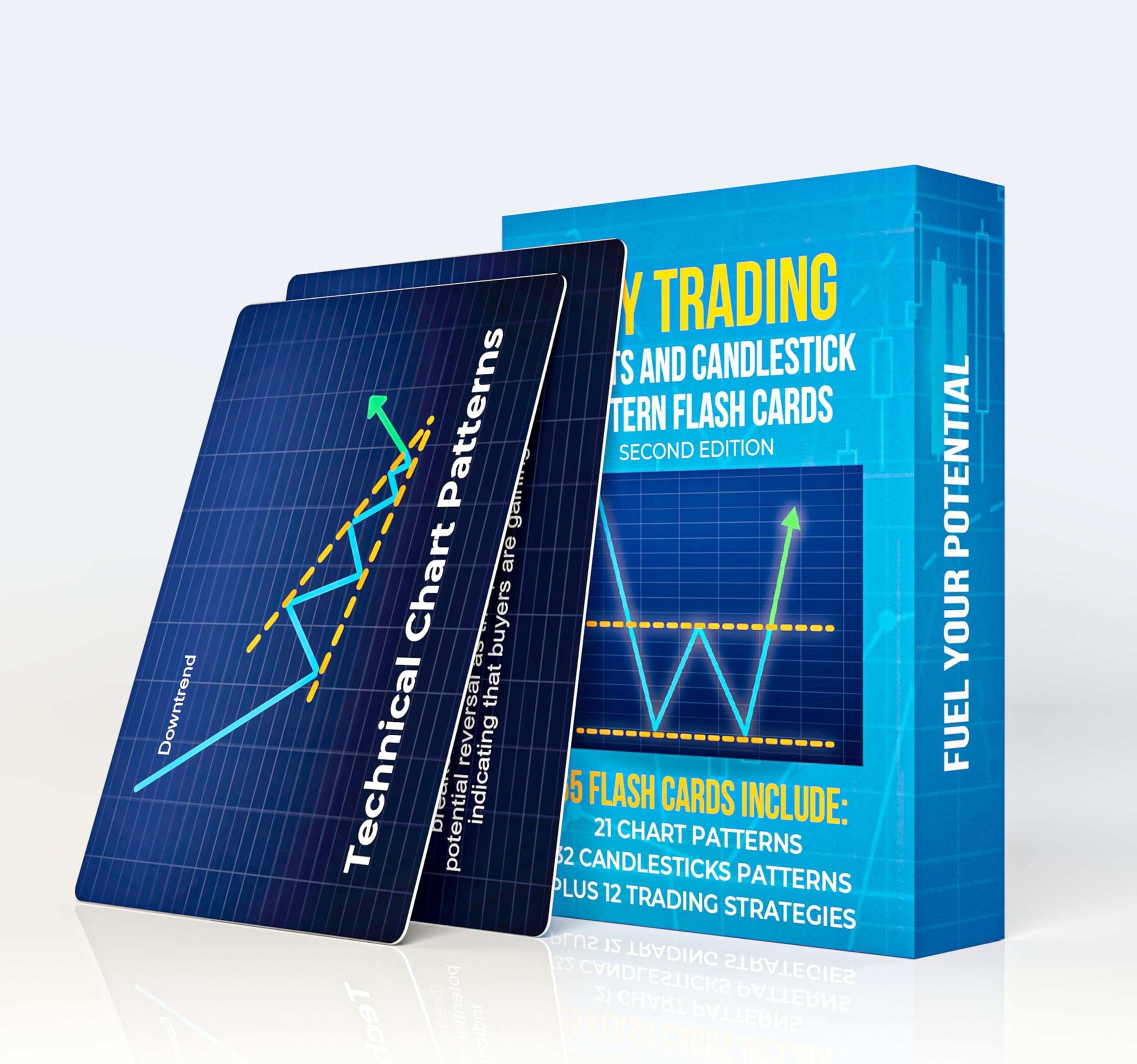 Day Trading Flash Cards - Includes Stock Market Chart Patterns, Candlestick Patterns and Instructions to Trade Chart Patterns. Quickly Learn Stock Market Patterns and Trade Like a Pro!