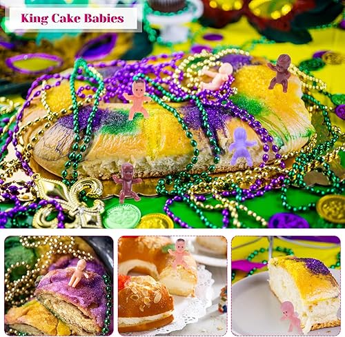 Miniatura 5 de Mini bebés de plástico para baby shower, Selizo 300 piezas pequeñas figuras de bebé a granel para bebés de cubitos de hielo, pequeños bebés de