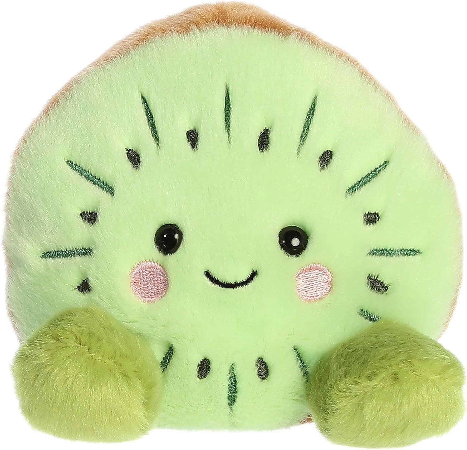 Aurora® Adorable Palm Pals™ Kimber Kiwi™ Stuffed Animal - Pocket-Sized Play - Collectable Fun - Green 5 Inches