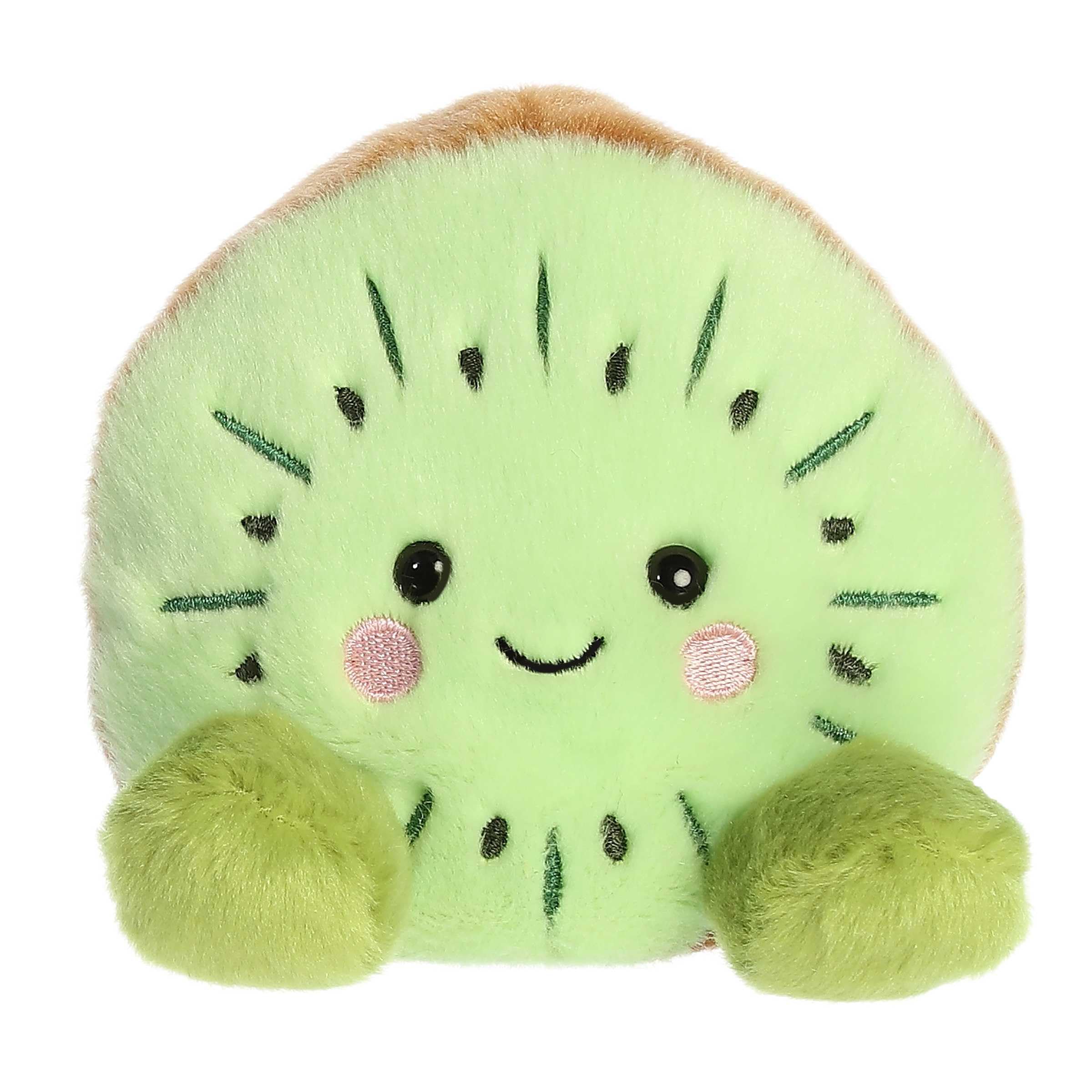 Aurora Adorable Palm Pals Kimber Kiwi Stuffed Animal - Pocket-Sized Play - Collectable Fun - Green 5 Inches