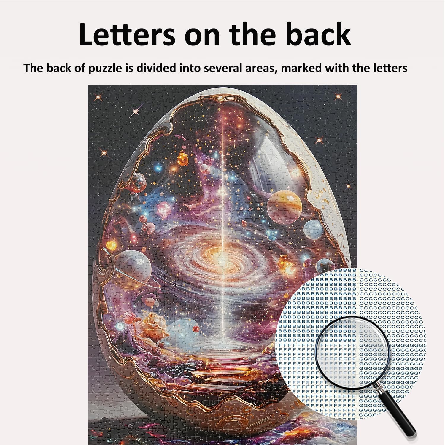 Jigsaw Puzzles for Adults 1000 Pieces Outer Space Planet Galaxy Puzzle Impossible Hard Difficult Challenging Puzzles for Teen Genesis of The Universe Jigsaw Puzzle 1000 Pieces 28 x 20 in